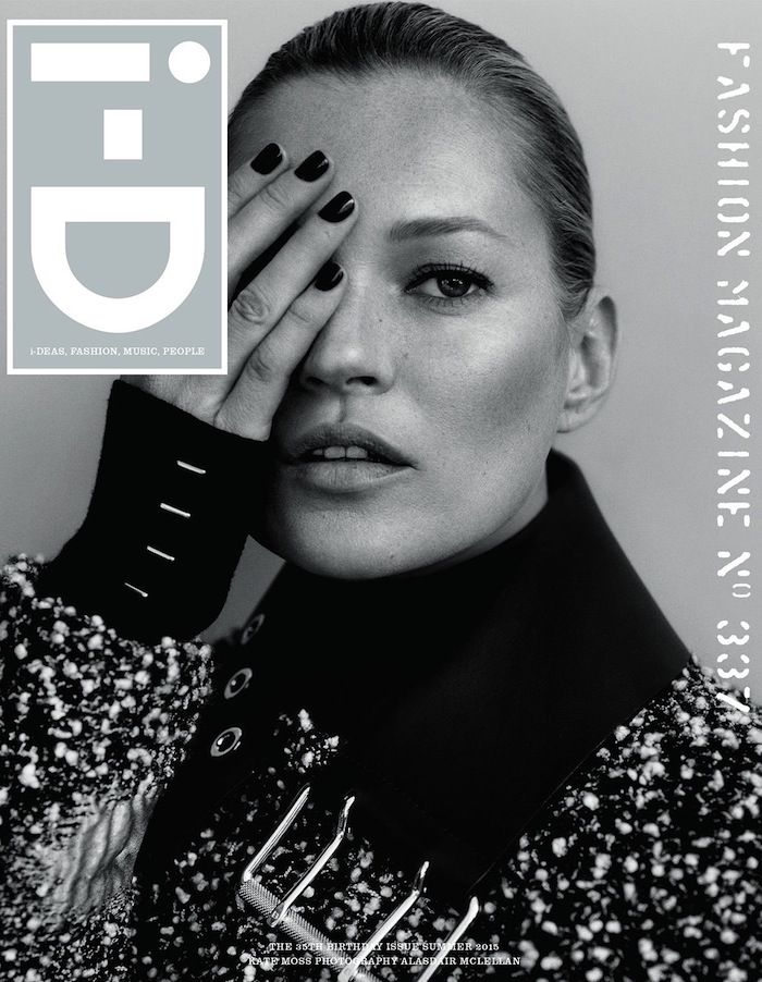 Muses 28 de mayo de 2015 La revista iD celebra su 35 aniversario con 18 portadas ¡Vea las impresionantes fotos de Kate Moss, Daria Werbowy, Joan Smalls y más!
